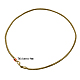 Brass European Style Necklaces PPJ007Y-G-1