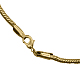 Brass European Style Necklaces PPJ007Y-G-2