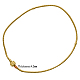 Brass European Style Necklaces PPJ008-G-1