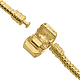 Brass European Style Necklaces PPJ008-G-3