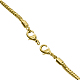 Brass European Style Necklaces PPJ011-G-2
