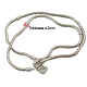 Brass European Style Necklaces PPJ015Y-1