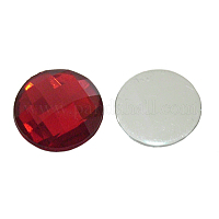 Акриловые горные хрусталь плоские задние кабошоны&nbsp;PQO-20mm17