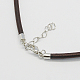 Шелковый шнур ожерелье R28ES011-2