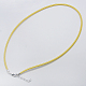 Шелковый шнур ожерелье R28ES051-1