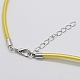 Шелковый шнур ожерелье R28ES051-2