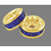 Латунные бусины разделители для поставки стразов RB-A014-Z8mm-05G