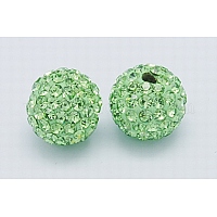 Бусины с класс А стразами&nbsp;RB-B027-20