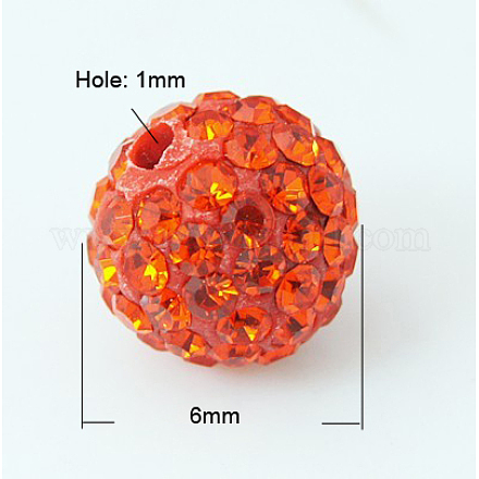 Perline palla di disco RB-Q195-6mm-236-1