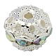 Perline strass in Ottone RB-A011-6mm-28S-1