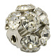 Perline strass in Ottone RB-A019-8mm-01P-1