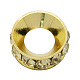 Grade A Brass Rhinestone Beads RB-H062-18-2