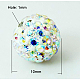 Pave Disco Ball Beads RB-Q195-10mm-AB-1