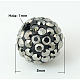 Pave Disco Ball Beads RB-Q195-8mm-1-1