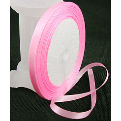 Cancer du sein ruban de sensibilisation rose fabrication de matériaux ruban de satin simple face&nbsp;RC12mmY082