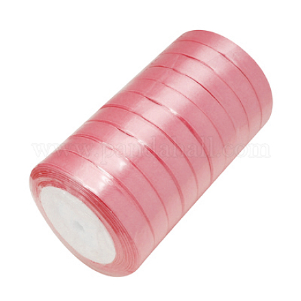Cinta de conciencia rosa de cáncer de mama que hace materiales cinta de raso de una sola cara RC20mmY082-1