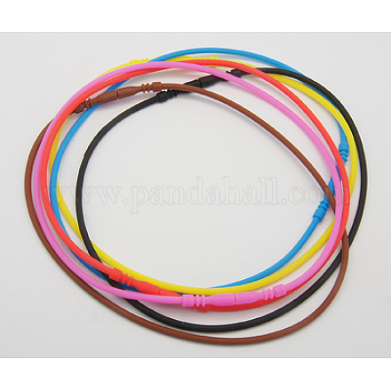 Rubber Cord Necklace Making RCOR-440L-7-1