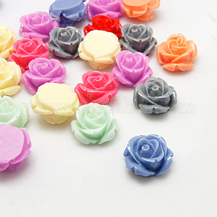 Opaque Resin Cabochons RESI-R412-M-1