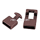 Tibetan Style Snap Lock Clasps RLF11313Y-NF-1