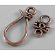 Tibetan Style Hook and Eye Clasps RLF1278Y-1