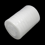 Ruban organza pure, matériel de bricolage pour ruban, blanc, 1/2 pouce (12 mm), 500yards (457.2m)