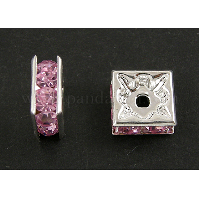 Messing Strass Zwischen perlen&nbsp;RSB071NF-07S-1