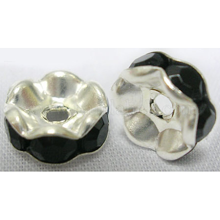 Rhinestone Spacer Beads RSB010C15-1