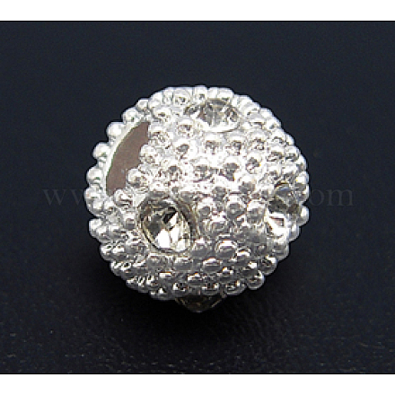 Abalorios de Diamante de imitación de la aleación RSB185-S-1