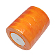 薄地オーガンジーリボン  結婚式の装飾のための広いリボン  オレンジ  3/4インチ（20mm）  25ヤード（22.86M） RS20mmY017-1