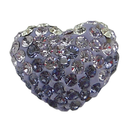 Perlas de cristal austriaco pavimentar SH14X11MM539-1