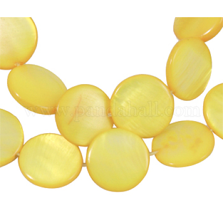 Chapelets de perles de coquillage SHS141-18-1