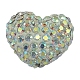 Austrian Crystal Pave Beads SH14X11MMA101-1