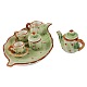 Porcelain Tea Set Decorations SJEW-R008-1