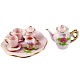 Porcelain Tea Set Decorations SJEW-R012-1