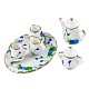 Porcelain Tea Sets Display Decorations SJEW-R020-1