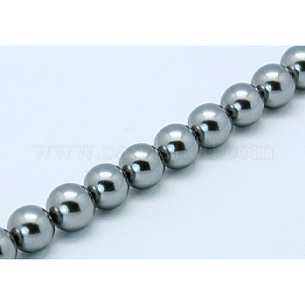 Shell Pearl Beads Strands SP8MM207-1