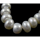 14 inch Grade B Natural Cultured Freshwater Pearl Beads Strands SPBB002Y-1-1