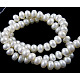 14 inch Grade B Natural Cultured Freshwater Pearl Beads Strands SPBB002Y-1-2