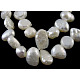 Grade B Natural Cultured Freshwater Pearl Beads Strands SPDB005Y-1-1