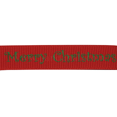 Grosgrain ленты Рождество ленты SRIB-H017-250-1
