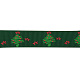 Printed Grosgrain Ribbon Christmas Tree Ribbon SRIB-H012-587-1