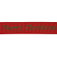 Nastro del grosgrain nastro di Natale SRIB-H017-250-1