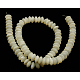 Shell normal de perles blanches de brins SSHEL-L510-2