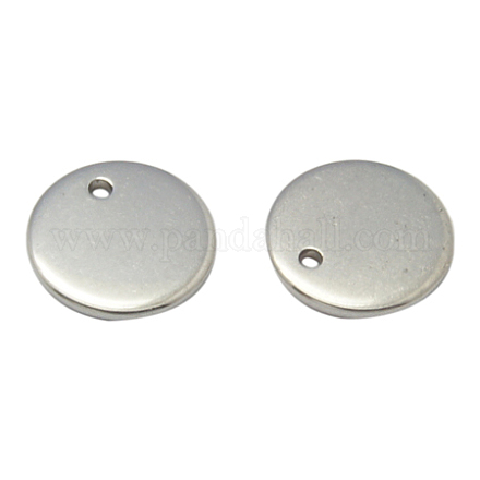 201 pendente in acciaio inossidabile con etichetta con pendenti vuoti STAS-Q025-1-1