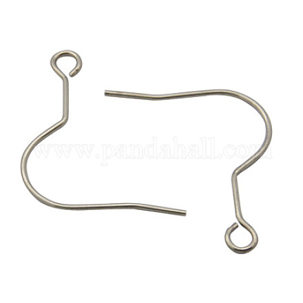 304 Stainless Steel Earring Hooks STAS-Q035-1-1