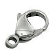 316 Surgical Stainless Steel Lobster Claw Clasps STAS-316-FL15A-1