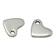 304 Stainless Steel Stamping Blank Tag Pendants STAS-Q024-1-1