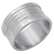A Good Valentines Day Gift 201 Stainless Steel Rings STAS-R026-2