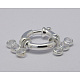 925 Sterling Silver Spring Rings Clasps STER-A007-16B-2
