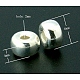 925 Sterling Silver Spacer Beads STER-A010-16-1